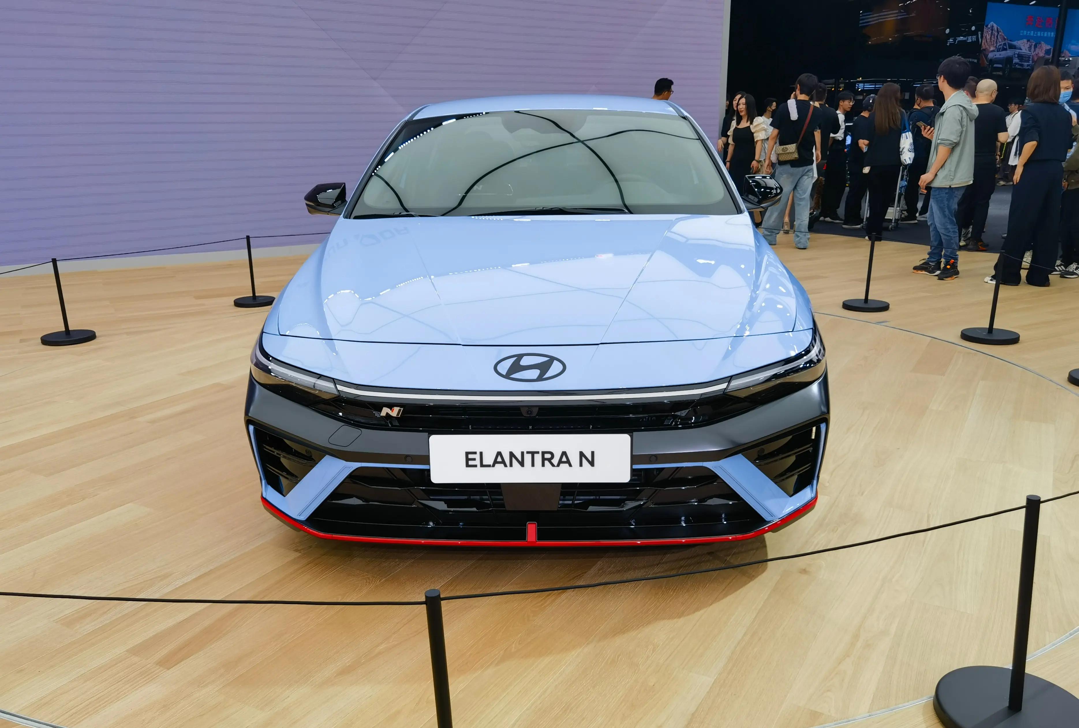 现代全新Elantra N成都车展预售，2.0T+8DCT配备，预计价格低于40万元