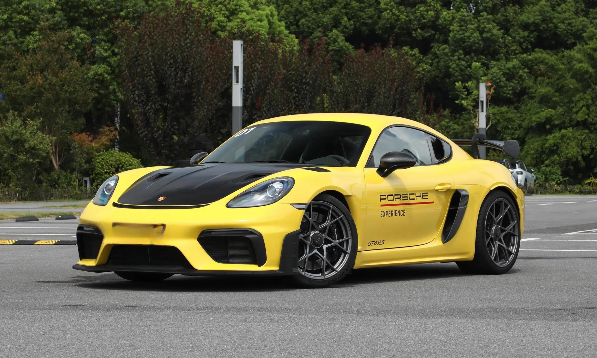 新动态 | 保时捷718 Cayman GT4 RS新款新鲜出炉，通过国6b标准，起售价157.8万元起