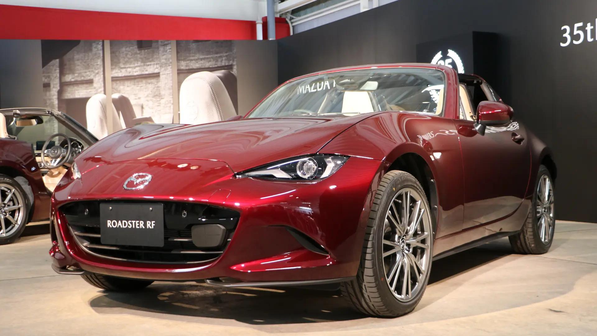 马自达MX-5纪念版上市，全新“工匠红”车漆大亮相，售价起订13.8万元！